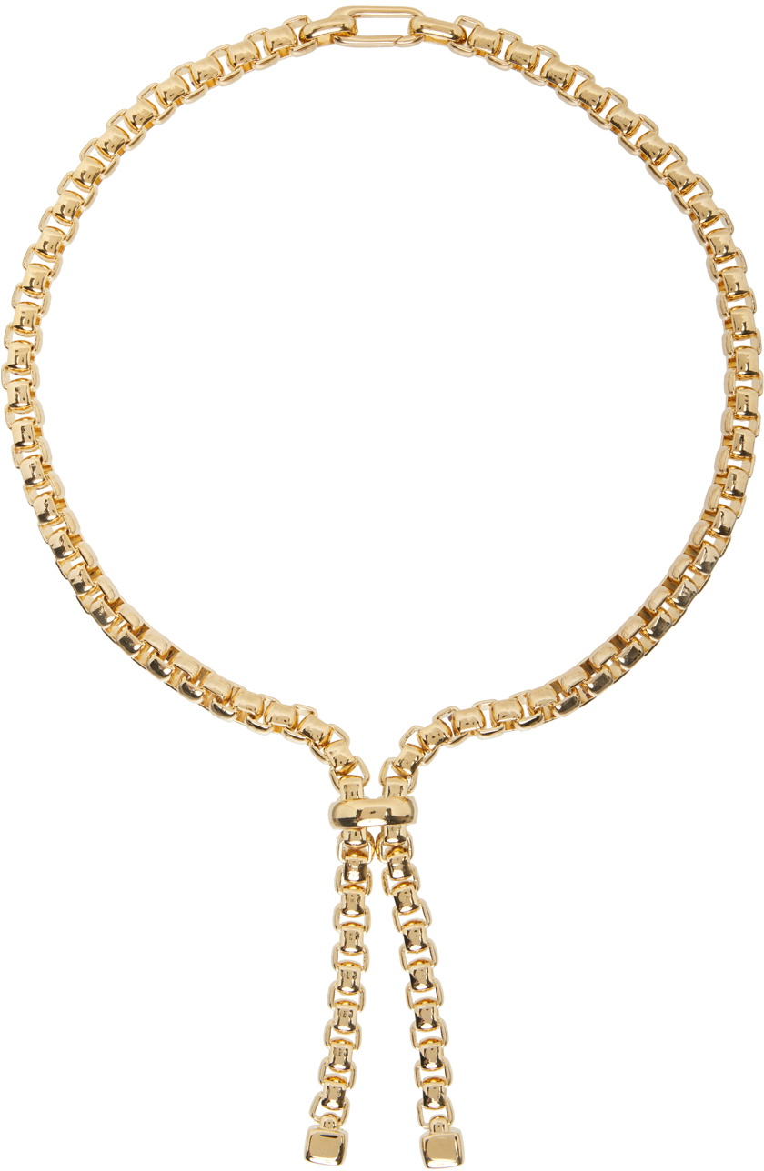 Laura Lombardi Gold Martina Necklace Laura Lombardi