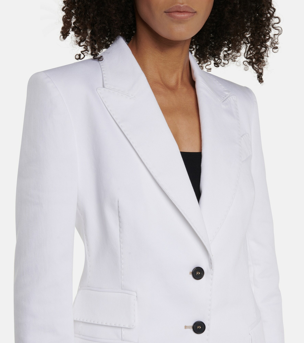 Tom Ford Stretch Cotton Twill Blazer Tom Ford