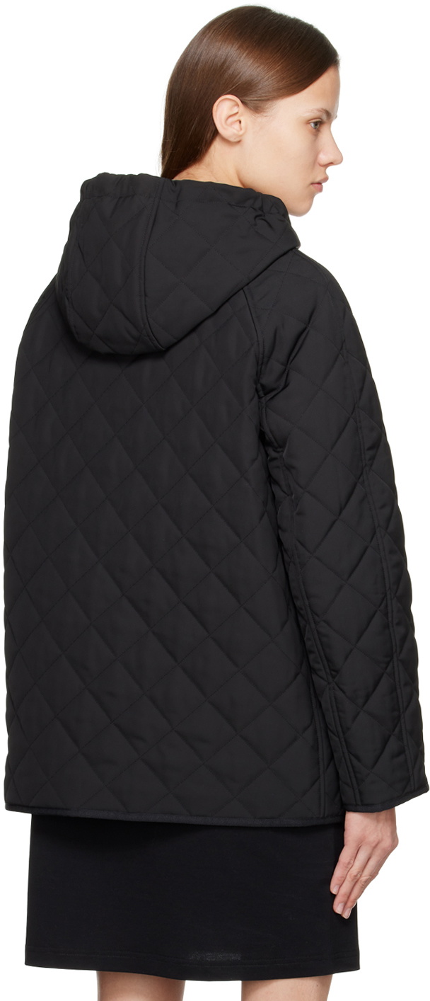 Burberry Black Quilted Jacket Burberry