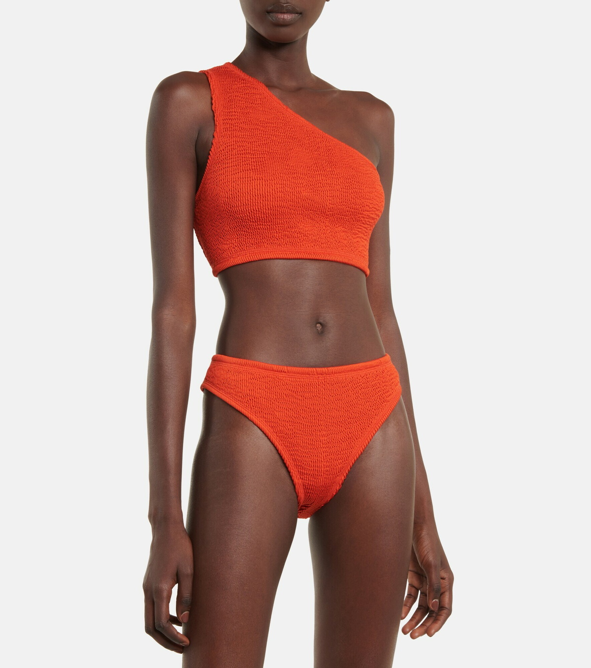 Bottega Veneta Crinkle Effect Ones Shoulder Bikini Bottega Veneta