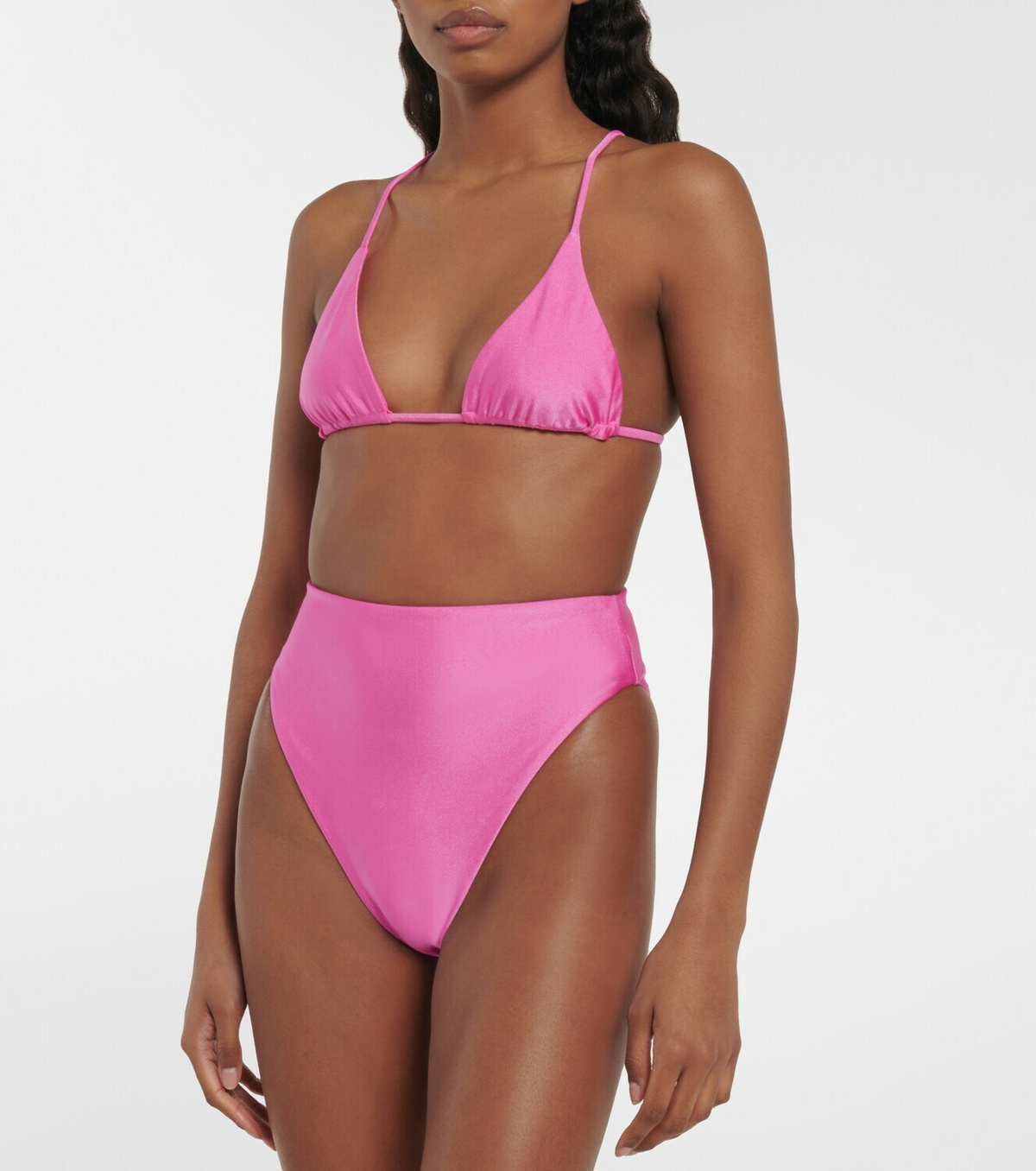 Jade Swim Incline High Rise Bikini Bottoms Jade Swim