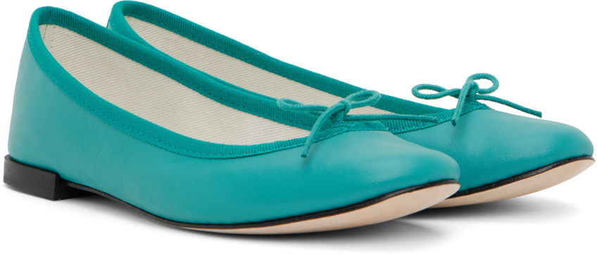 Repetto Blue Cendrillon Ballerina Flats Repetto