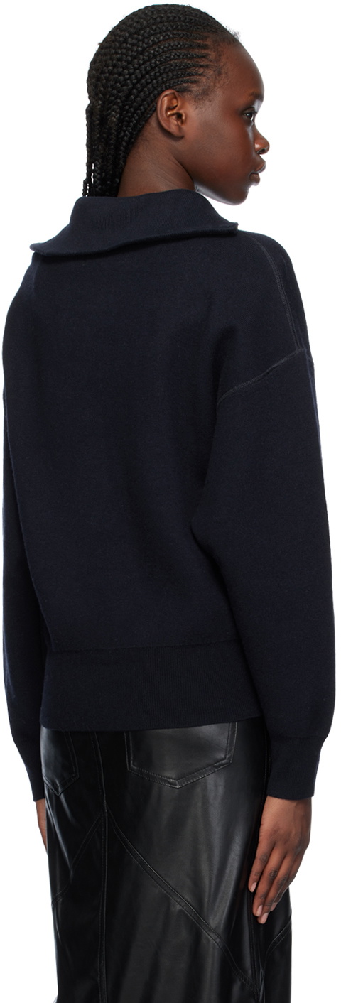 Isabel Marant Etoile Navy Azra Sweater Isabel Marant Etoile