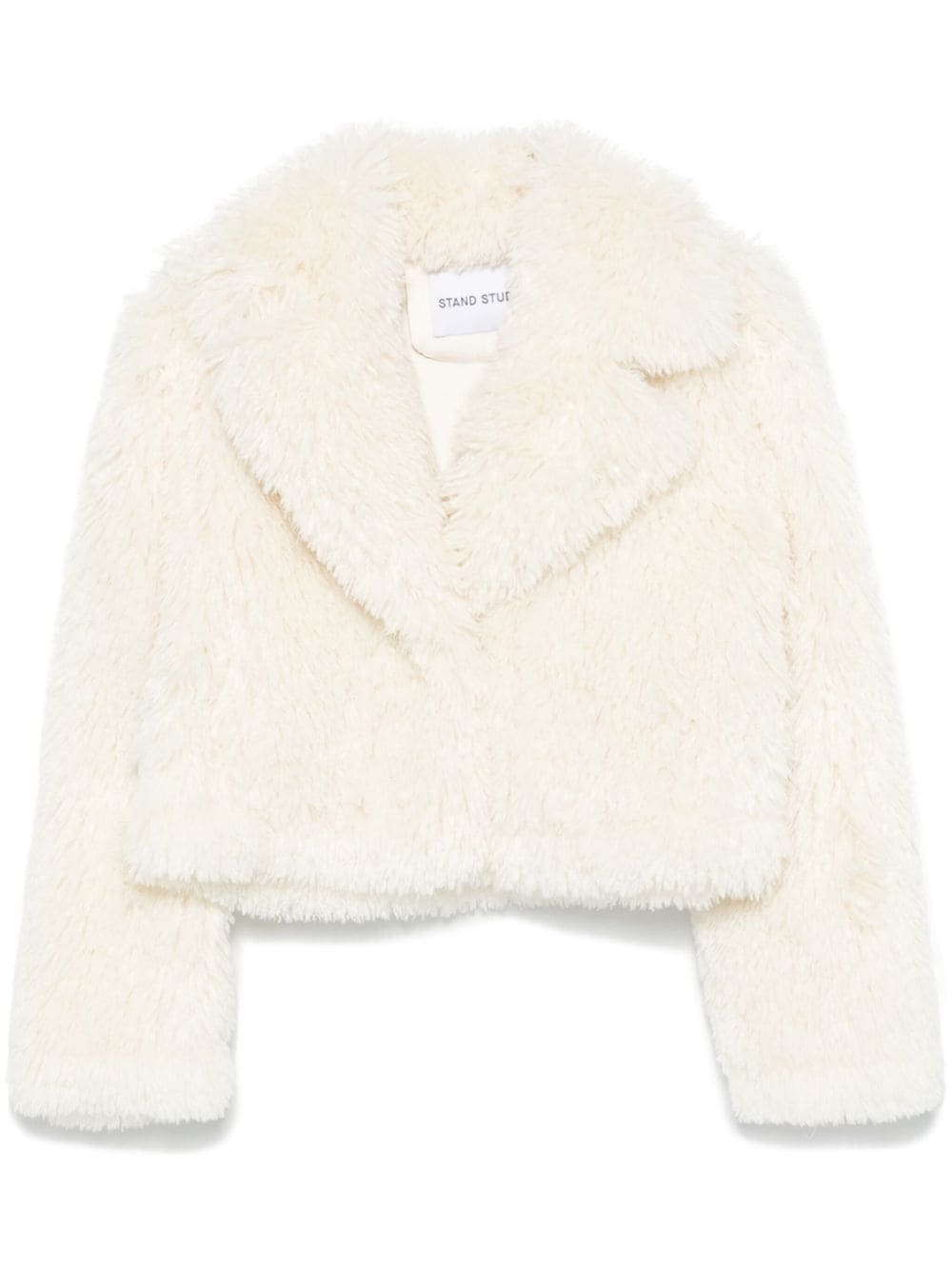 STAND STUDIO Samara Faux Fur Jacket Stand Studio