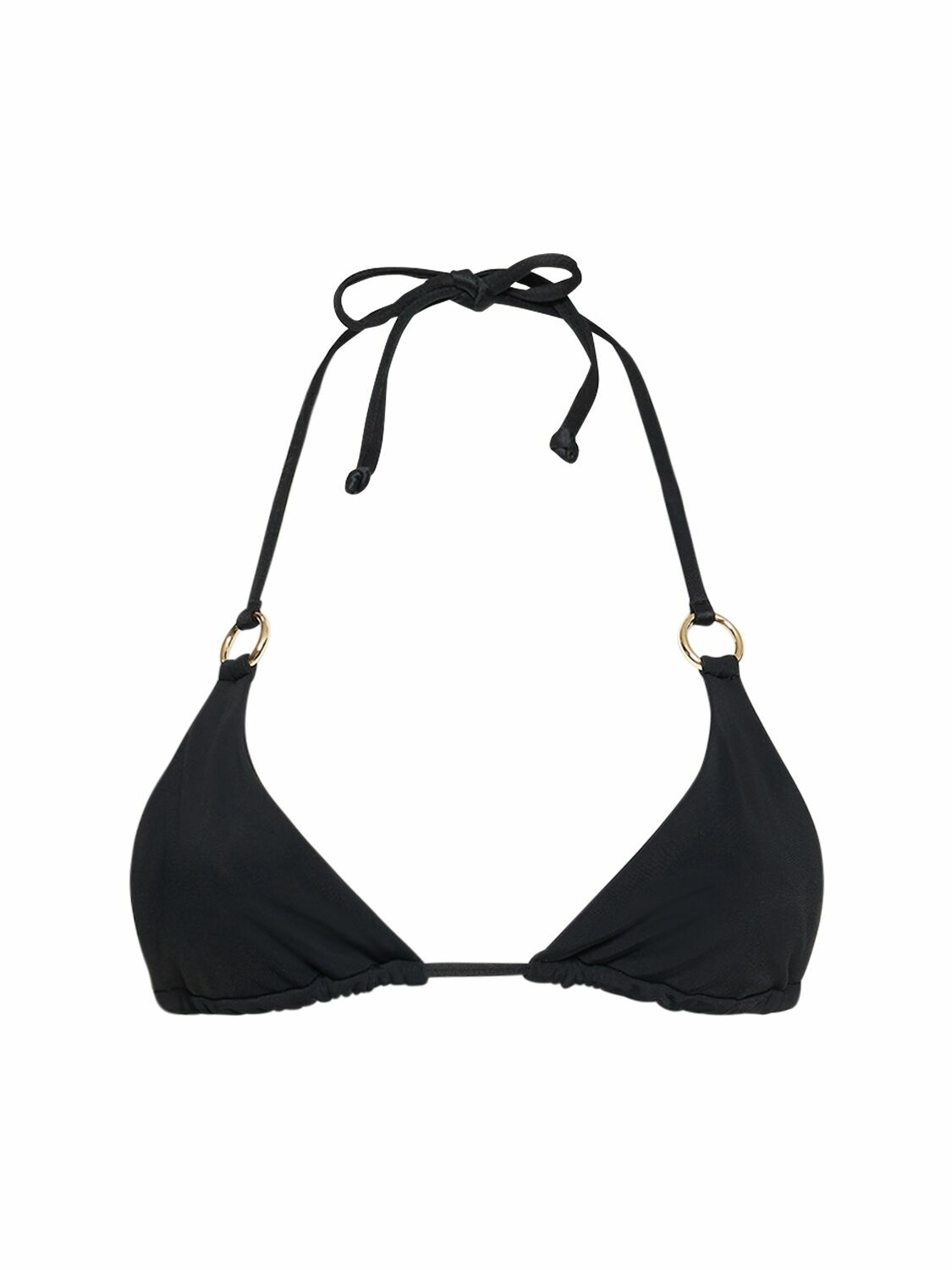 Louisa Ballou Mini Ring Triangle Bikini Top Louisa Ballou