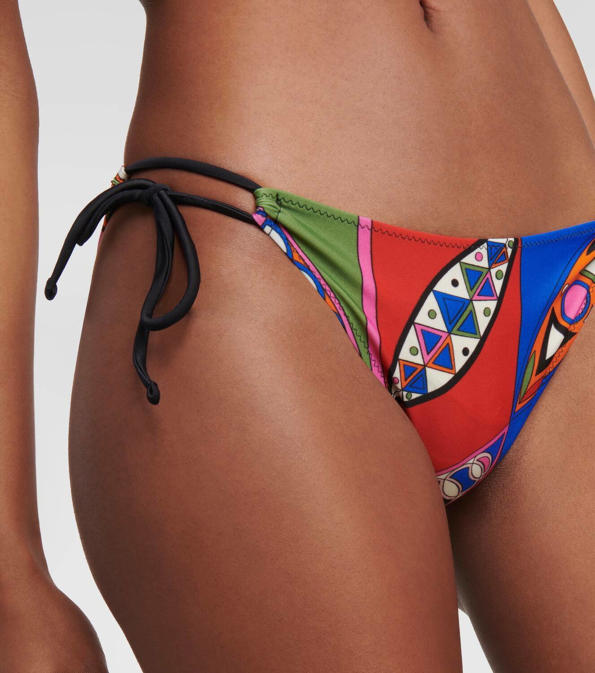 Pucci Printed Bikini Bottoms Emilio Pucci