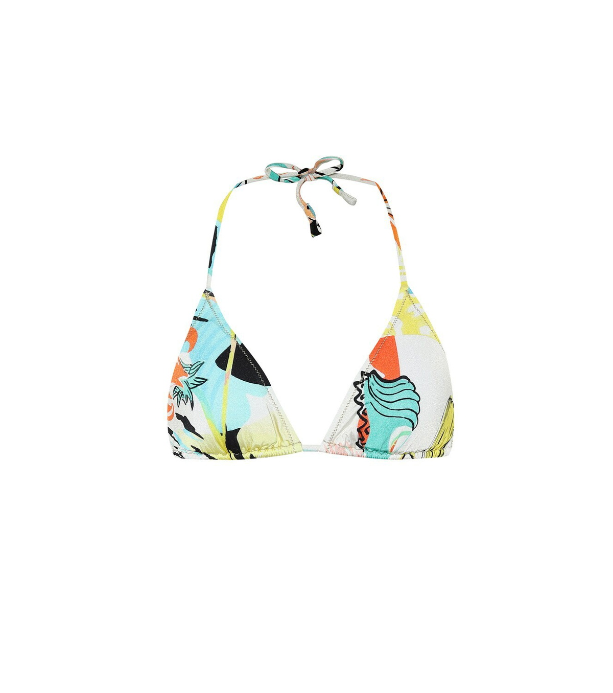 Reina Olga Love Printed Bikini Top Reina Olga