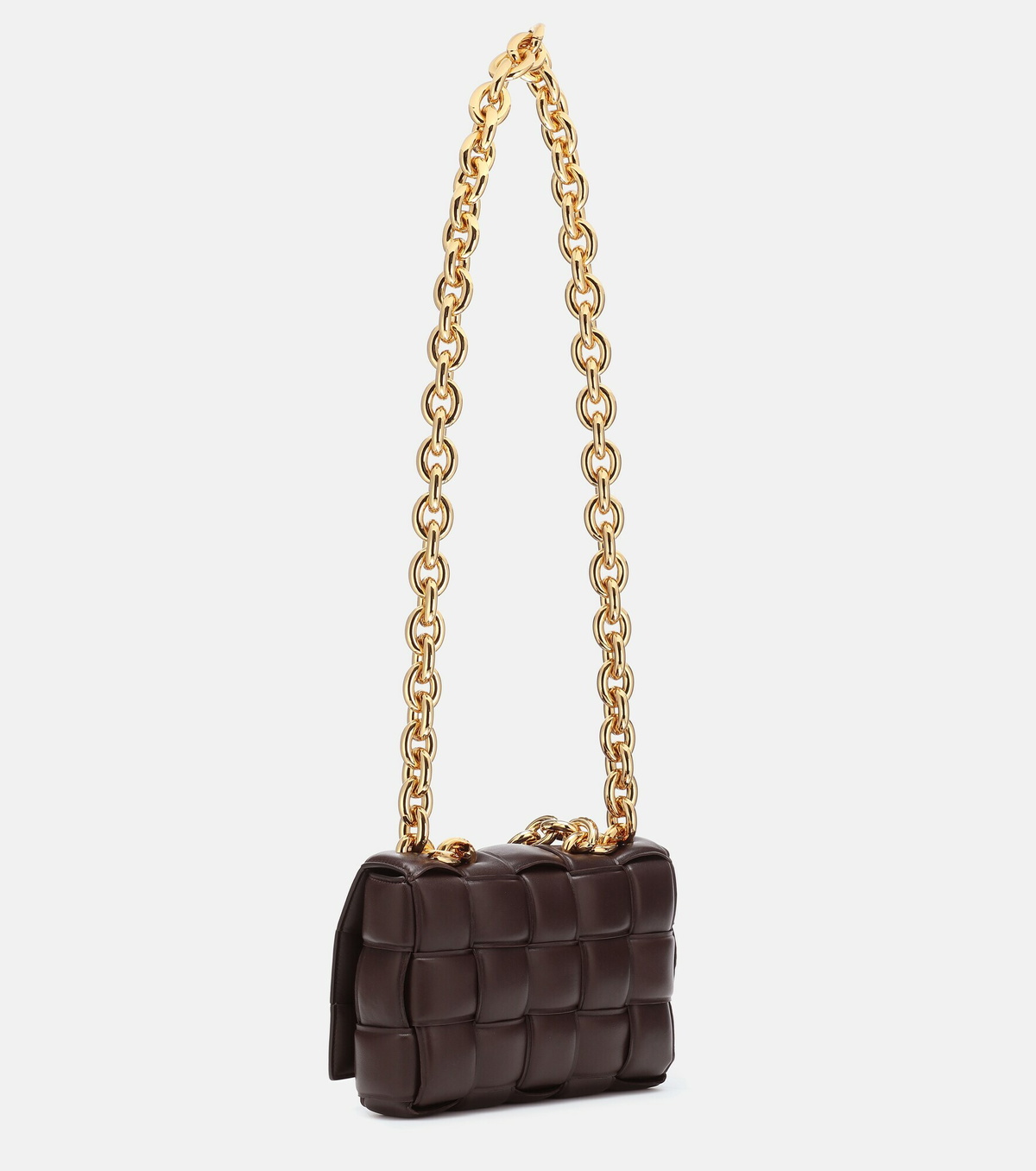 Bottega Veneta Chain Cassette Leather Shoulder Bag Bottega Veneta