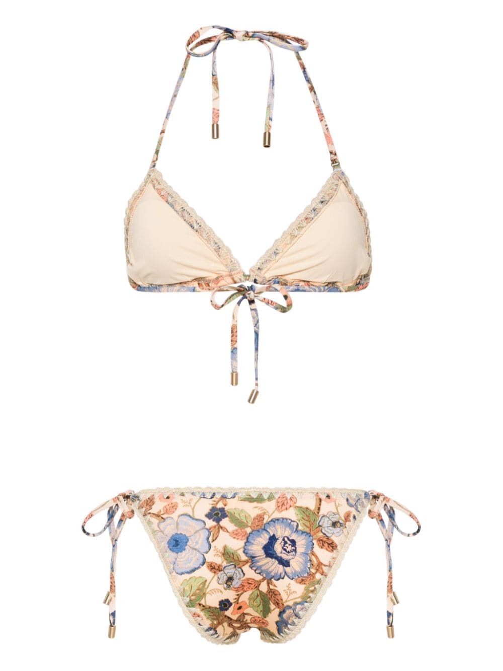 Zimmermann Floral Print Bikini Set Zimmermann