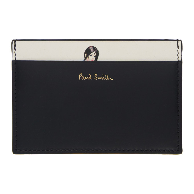 Paul Smith Black Naked Lady Card Holder Paul Smith