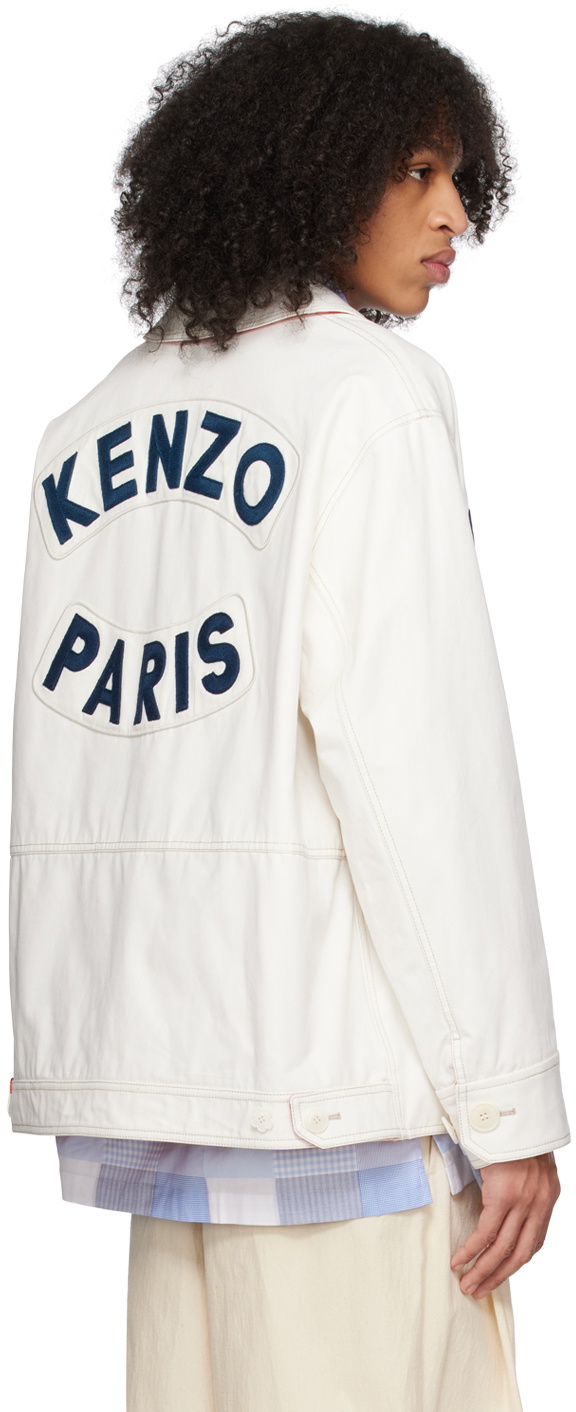 Kenzo White Kenzo Paris Sailor Jacket Kenzo