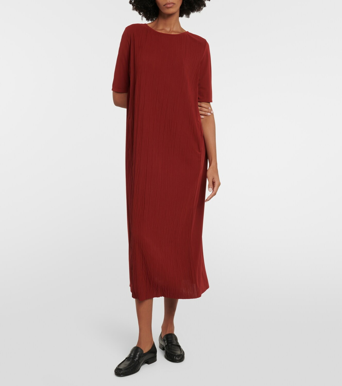 Max Mara Leisure Pattino Jersey Midi Dress Max Mara