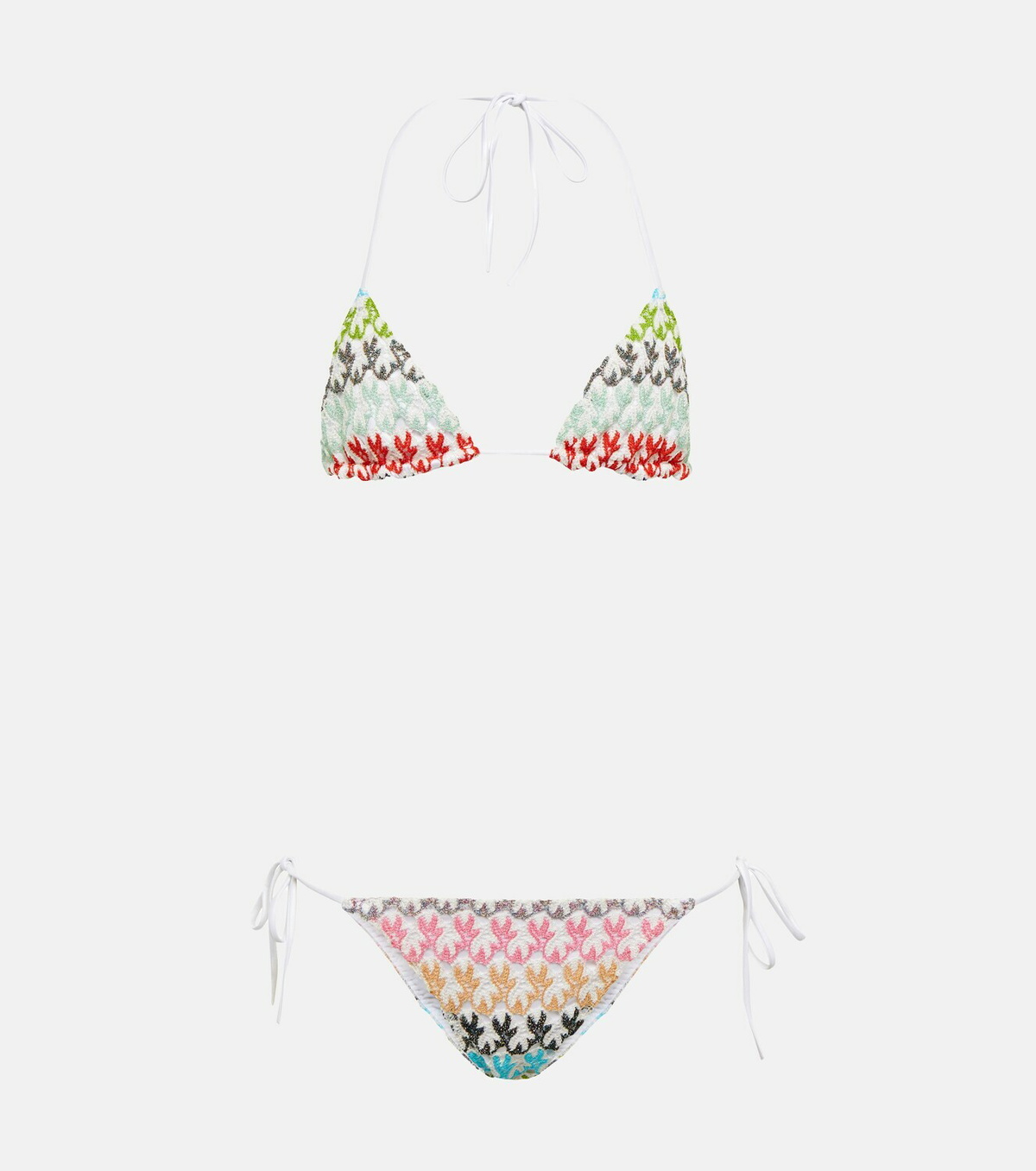 Missoni Mare Zig Zag Knit Bikini Missoni Mare