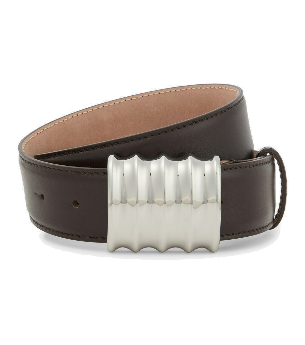 Khaite Julius Medium Leather Belt Khaite