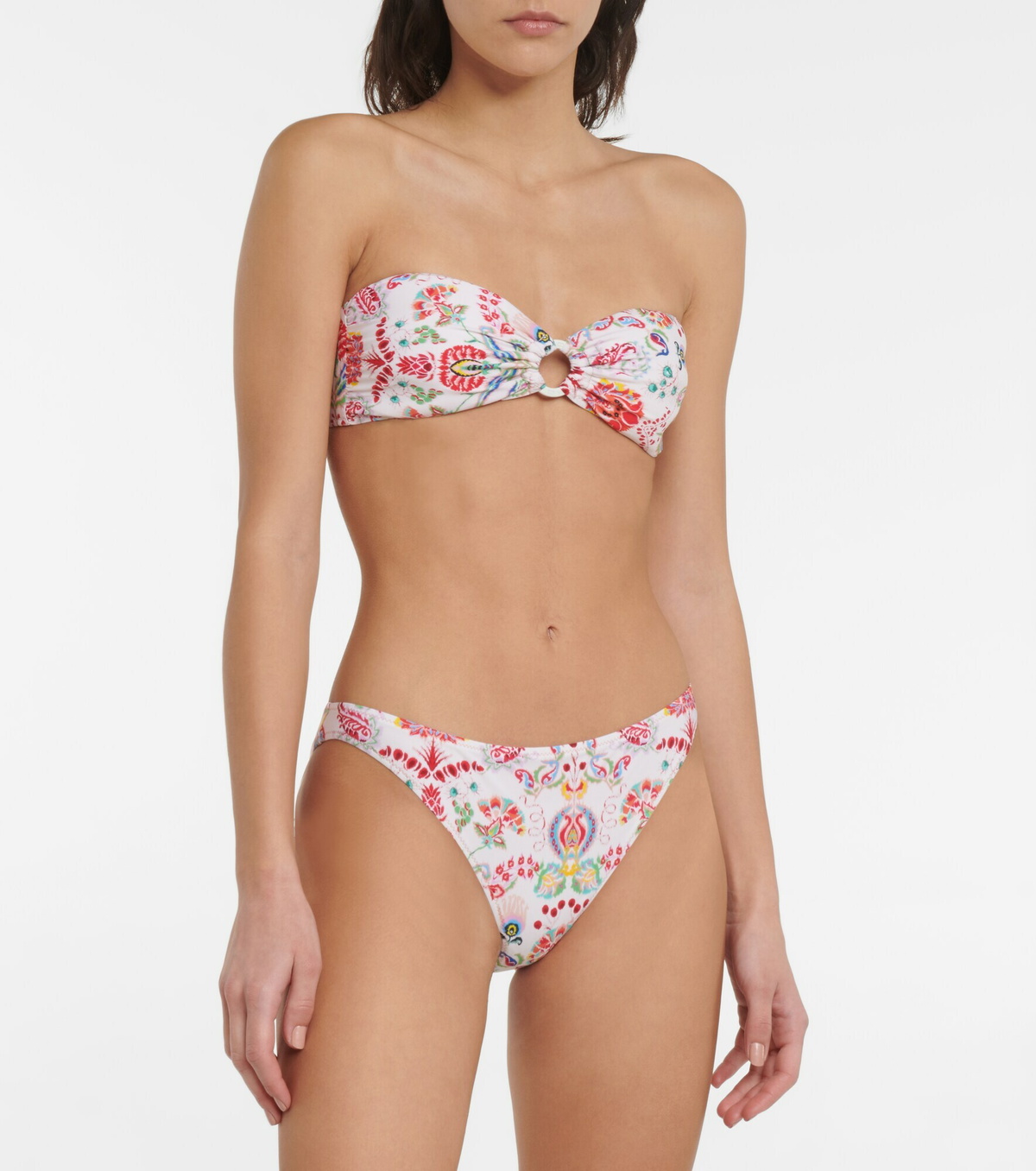 Etro Paisley Bandeau Bikini Etro