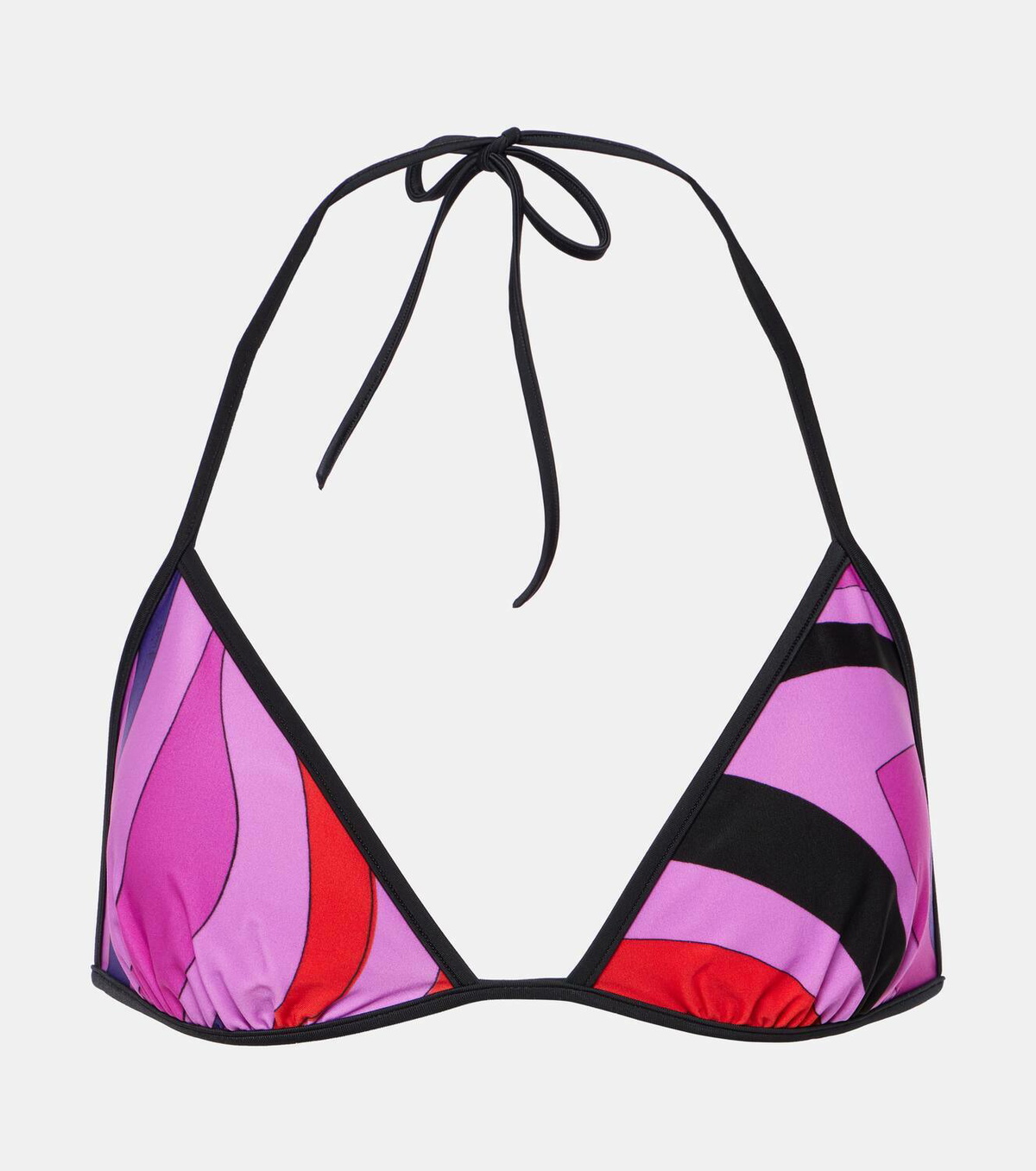 Pucci Marmo Triangle Bikini Top Emilio Pucci