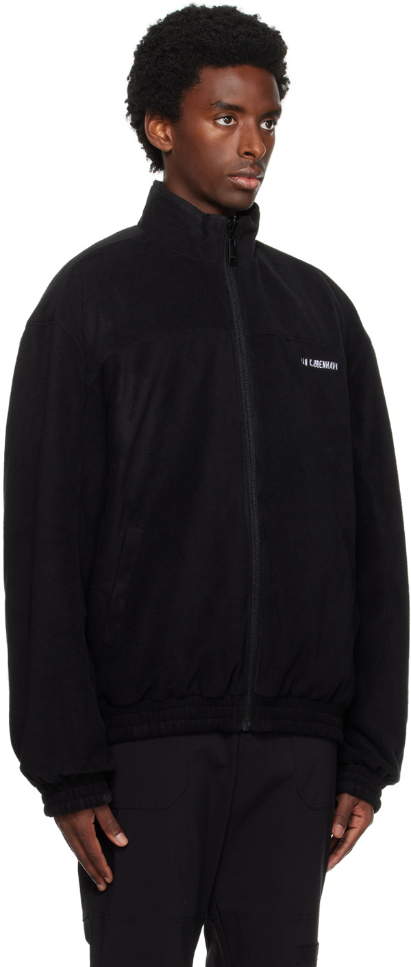 Han Kjobenhavn Black Oversized Reversible Jacket Han Kjobenhavn