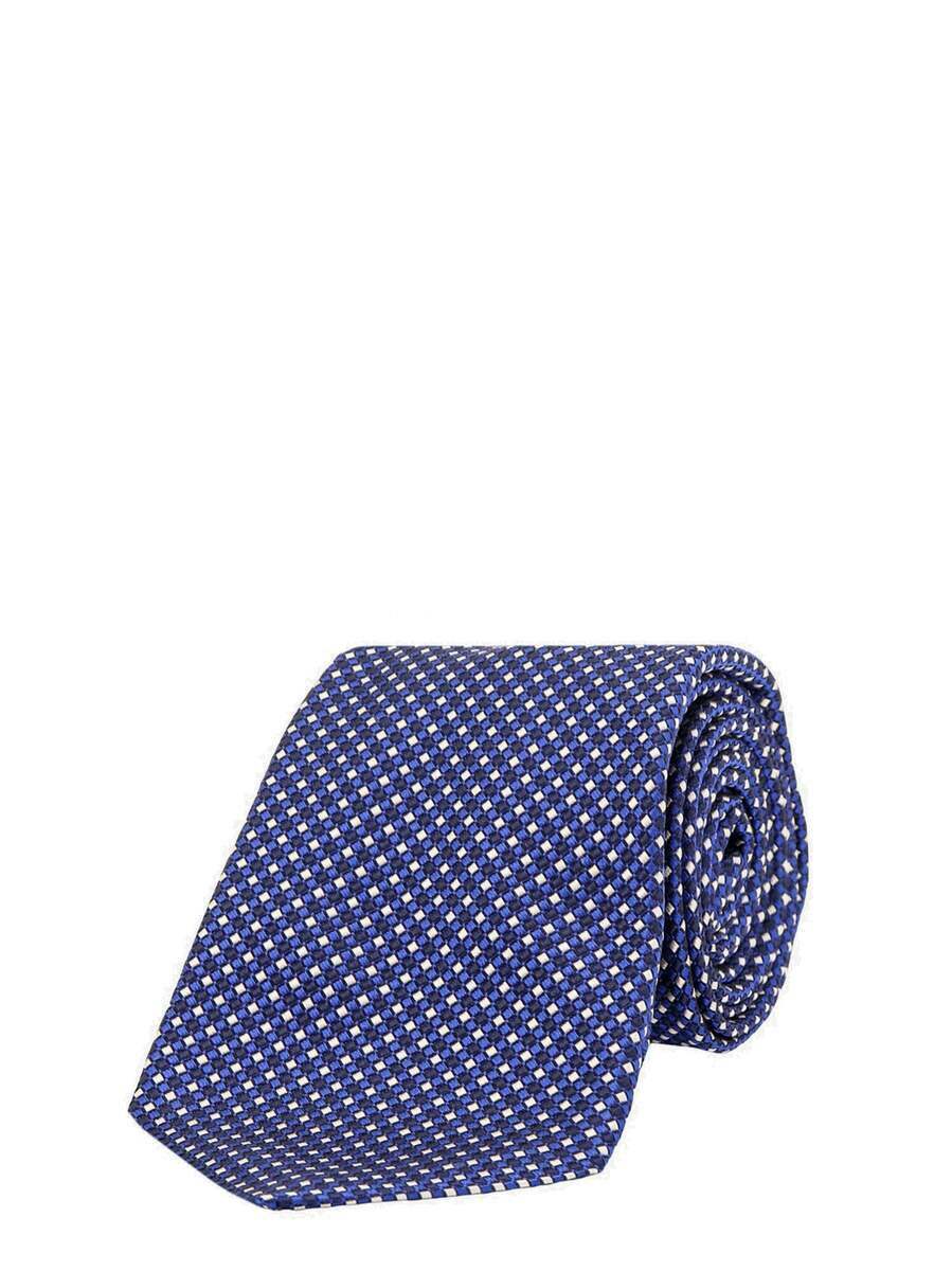 Kiton Ciro Paone Tie Blue Mens Kiton