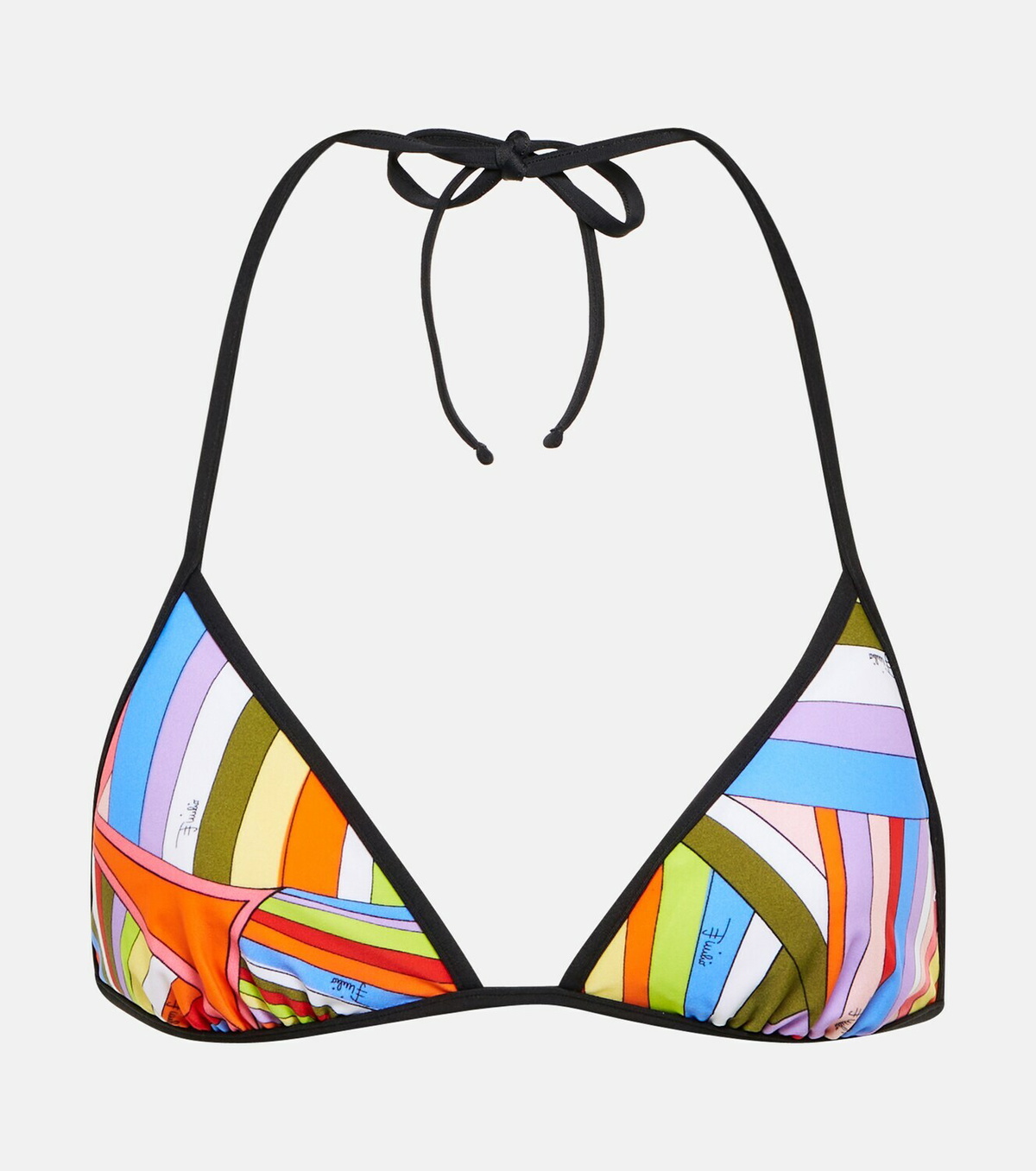 Pucci Printed Bikini Top Emilio Pucci