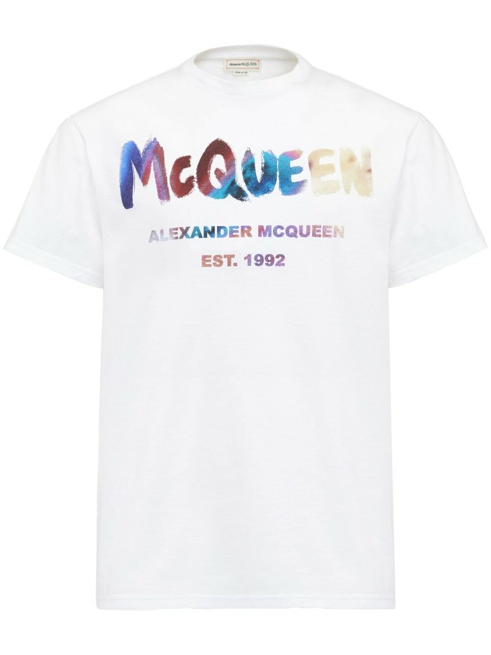 Alexander Mcqueen Logo T Shirt Alexander Mcqueen