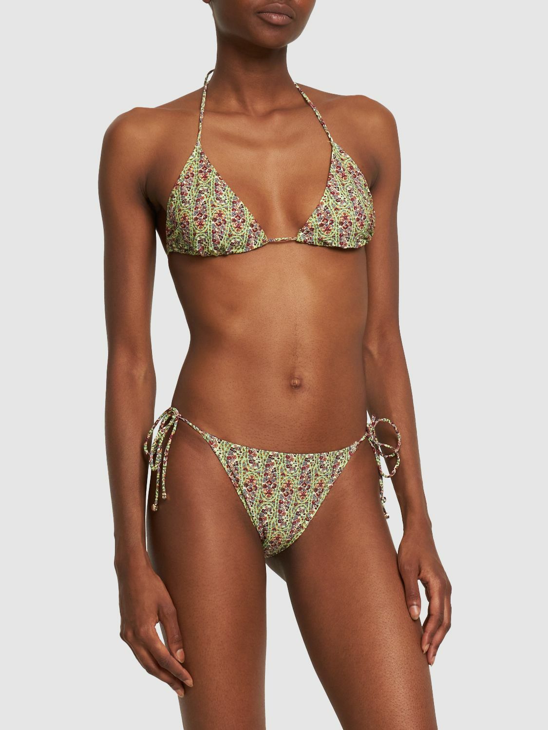 Etro Printed Lycra Bikini Set Etro