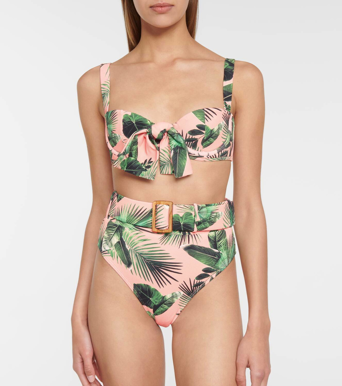 Alexandra Miro Ursula Palm Print Bikini Bottoms Alexandra Miro