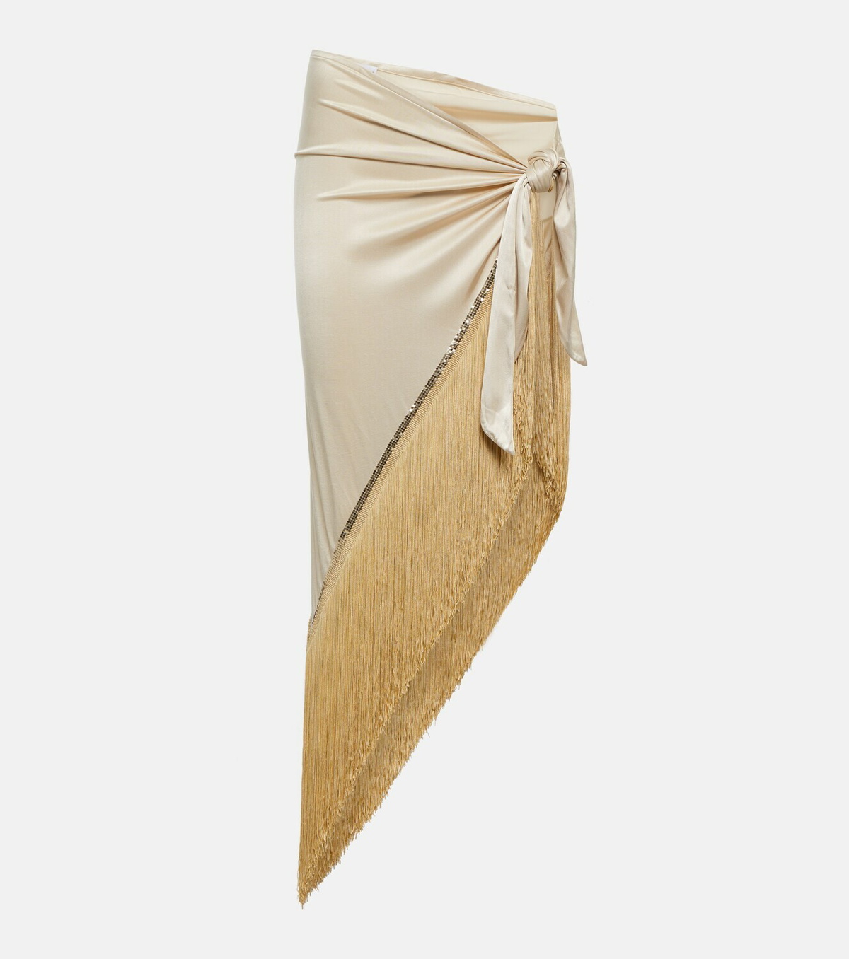 Paco Rabanne Fringed Midi Skirt Paco Rabanne