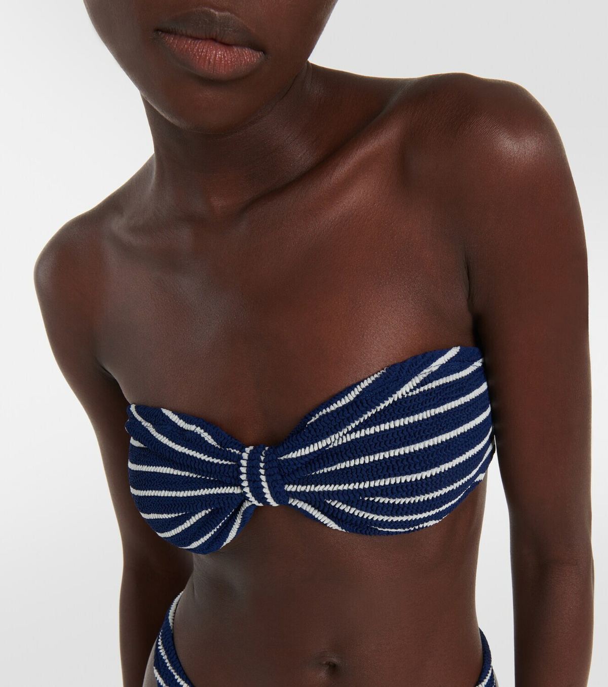 Hunza G Jean Striped Bikini Hunza G