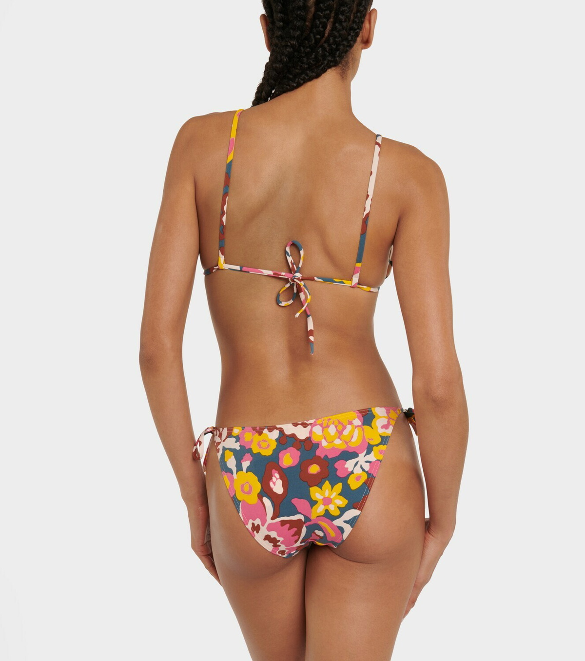 Eres Kiwi Printed Triangle Bikini Top Eres