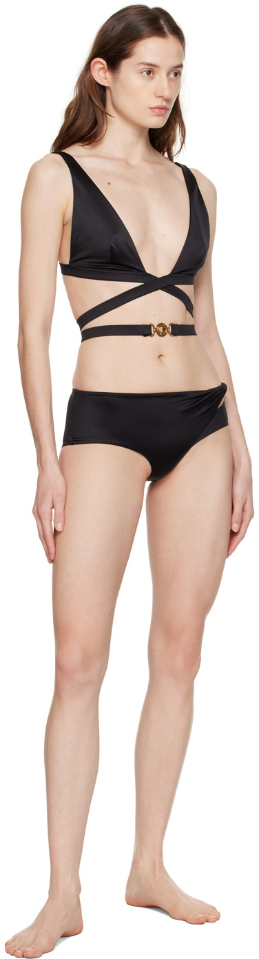 Versace Underwear Black Belize Bikini Bottom Versace Underwear