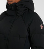 Moncler Grenoble Guyane hooded down ski jacket