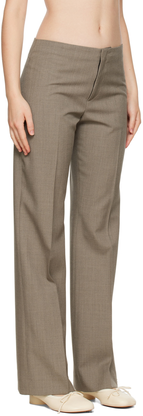 HOPE Gray Aspect Trousers