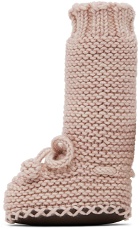 Misha & Puff Baby Pink Tall Day Hike Boots