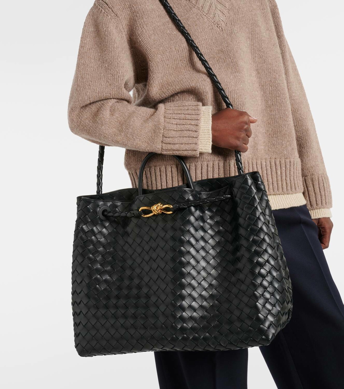 Bottega Veneta Andiamo Large leather tote bag Bottega Veneta