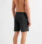Mollusk - Long-Length Printed Swim Shorts - Black