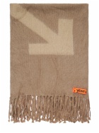 OFF-WHITE - Taupe Beige Blanket