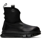 Dr. Martens Black Qubist Rigger Boots