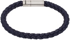 Le Gramme Navy Orlebar Brown Edition 'Le 7g' Nato Cable Bracelet