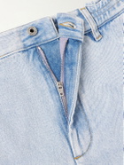 LOEWE - Paula's Ibiza Straight-Leg Denim Cargo Shorts - Blue