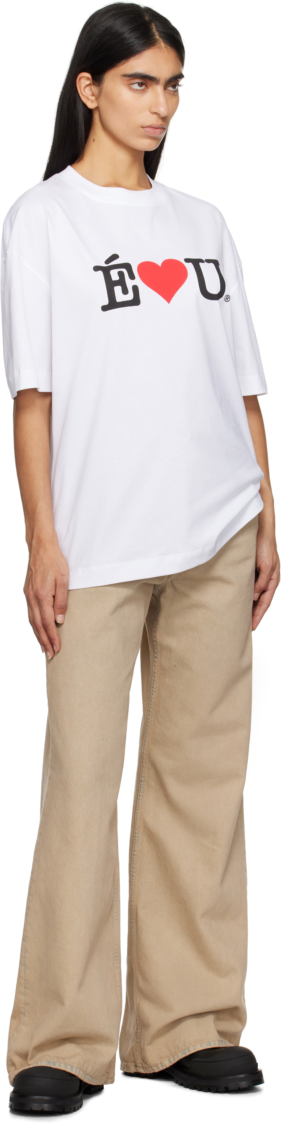 Études White 'ÉLU' Relax T-shirt