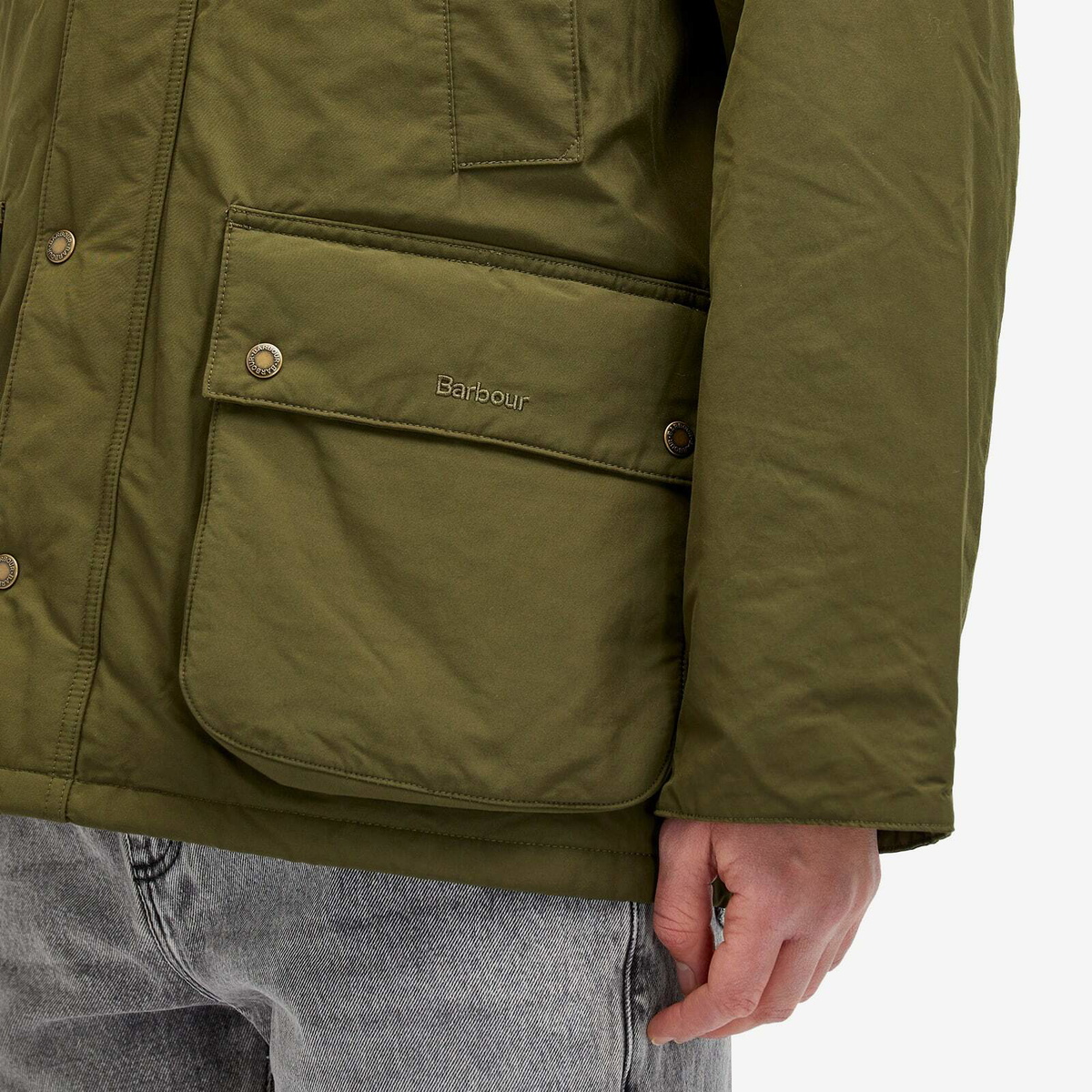 Barbour Men's x Baracuta OS Casual Bedale Jacket in Beech Barbour