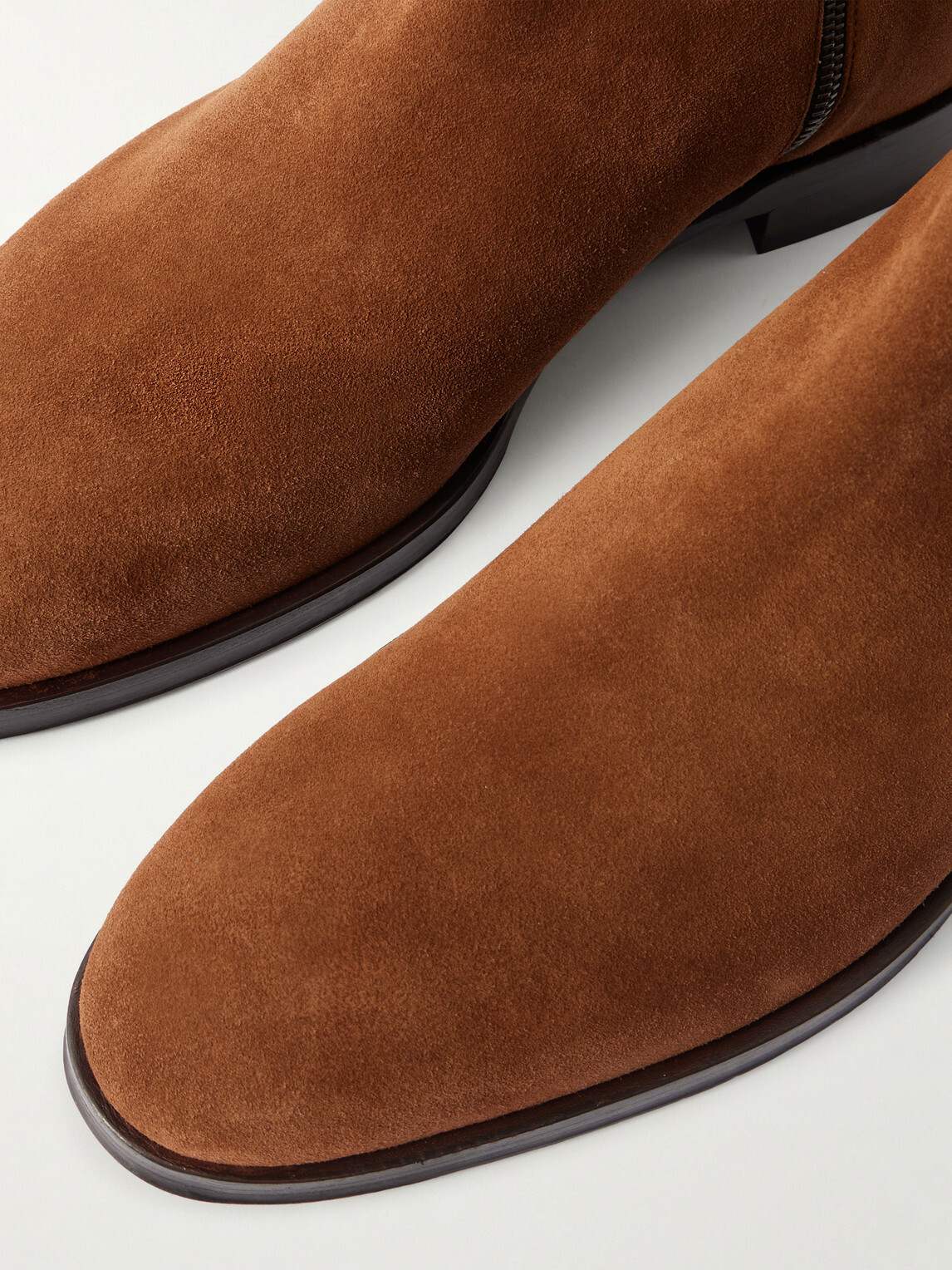 Paul Smith - Bronson Suede Ankle Boots - Brown