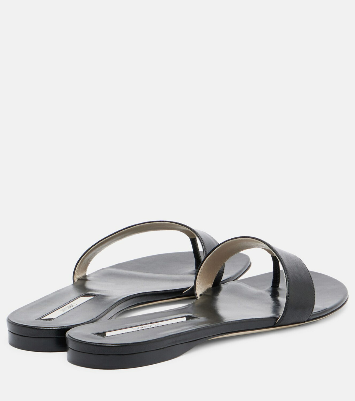 Christen Helix leather thong sandals