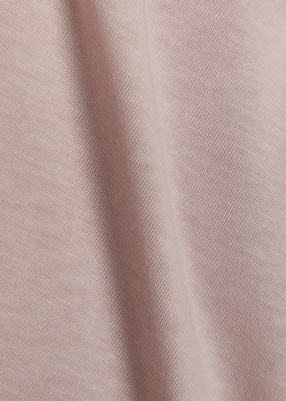 Herno Fine-knit Polo top Light Pink