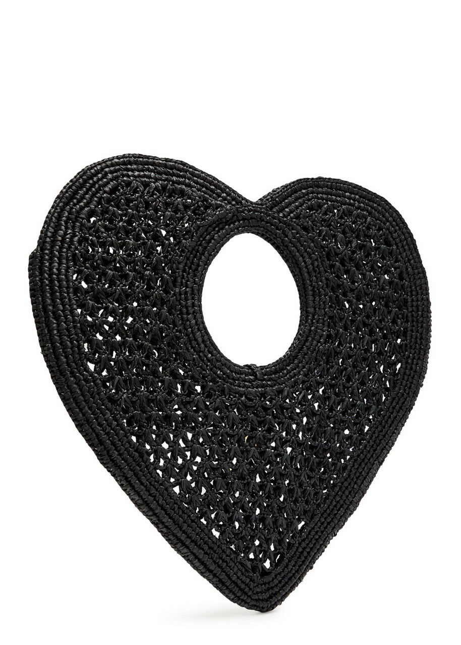Jacquemus Le Spiaggia Coeur Raffia top Handle bag - No Colour - One Size