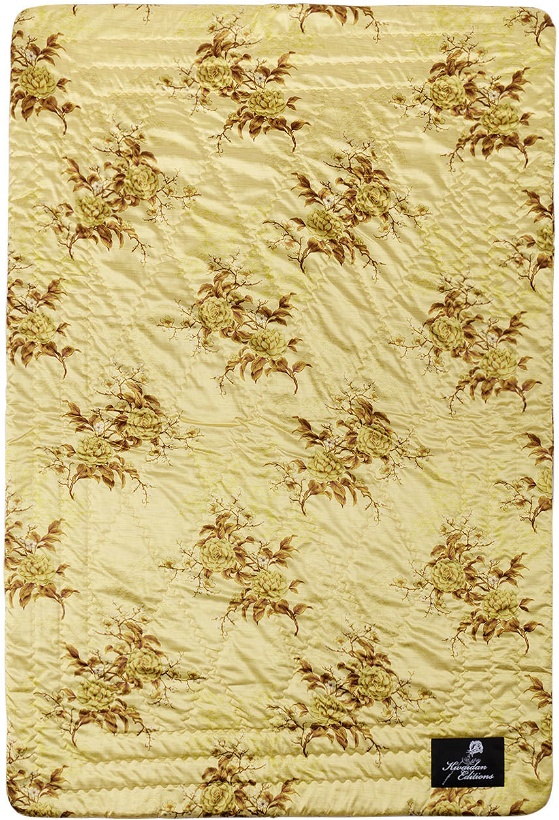 Photo: Kwaidan Editions Yellow Quilted Blanket