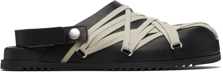 Photo: Rick Owens Black Temple Megalace Mule Loafers