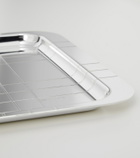 Christofle Graphik silver-plated tray