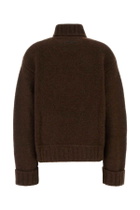 Dsquared2 Brown Stretch Alpaca Blend Sweater