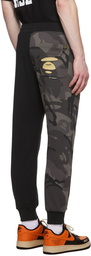 AAPE by A Bathing Ape Black Cotton Lounge Pants